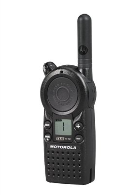Motorola CLS1110 UHF Walkie Talkies 5-Pack for Outdoor Adventures