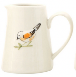 Embossed Mini Creamer Collection - Elegant Ceramic Creamer Set for Coffee & Tea - Perfect for Home, Office, and Restaurant Use