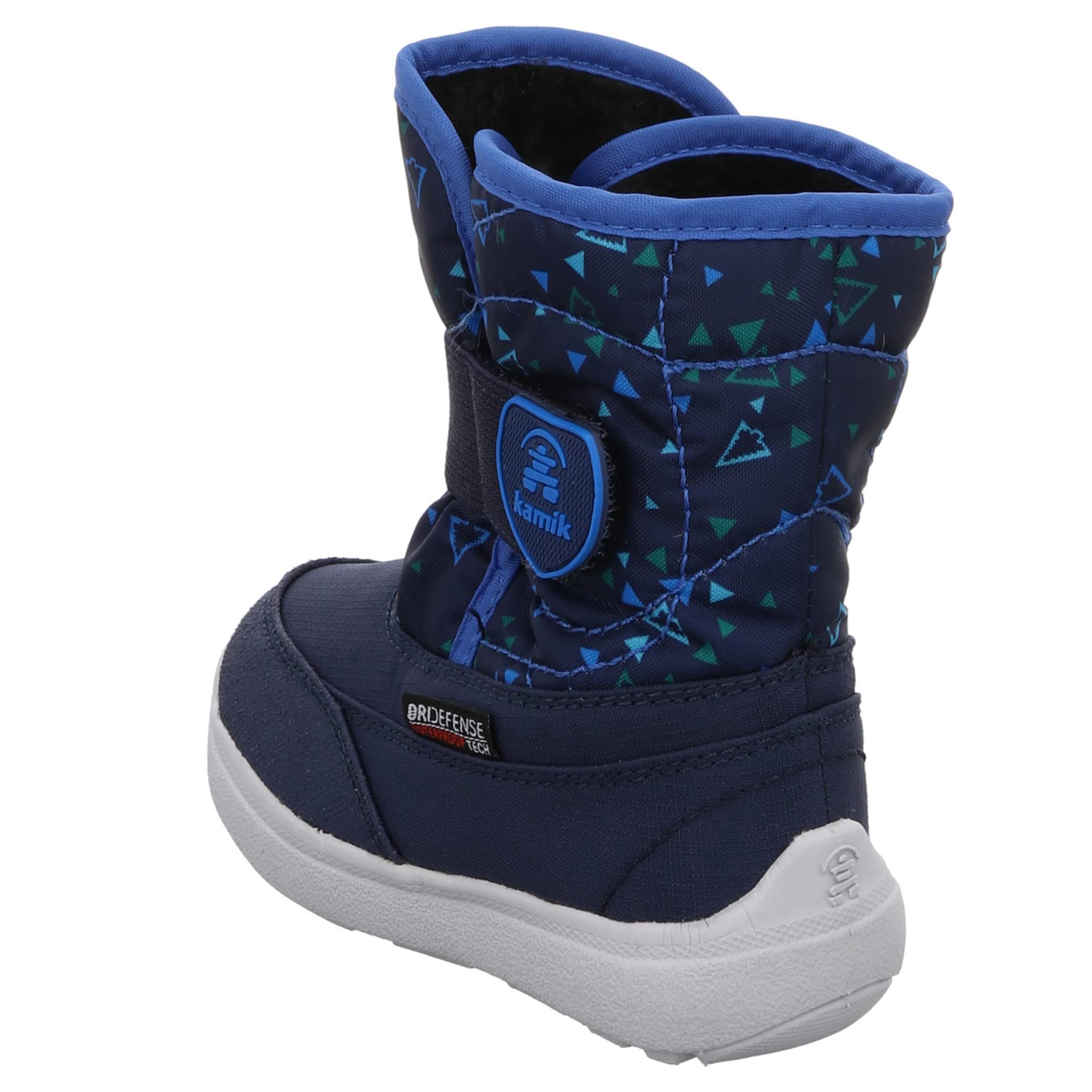 Kamik Baby Boy's Snowbee P Winter Boots - Waterproof & Warm Toddler Snow Boots for Boys - Perfect for Snow Play, Outdoor Adventures & Cold Weather