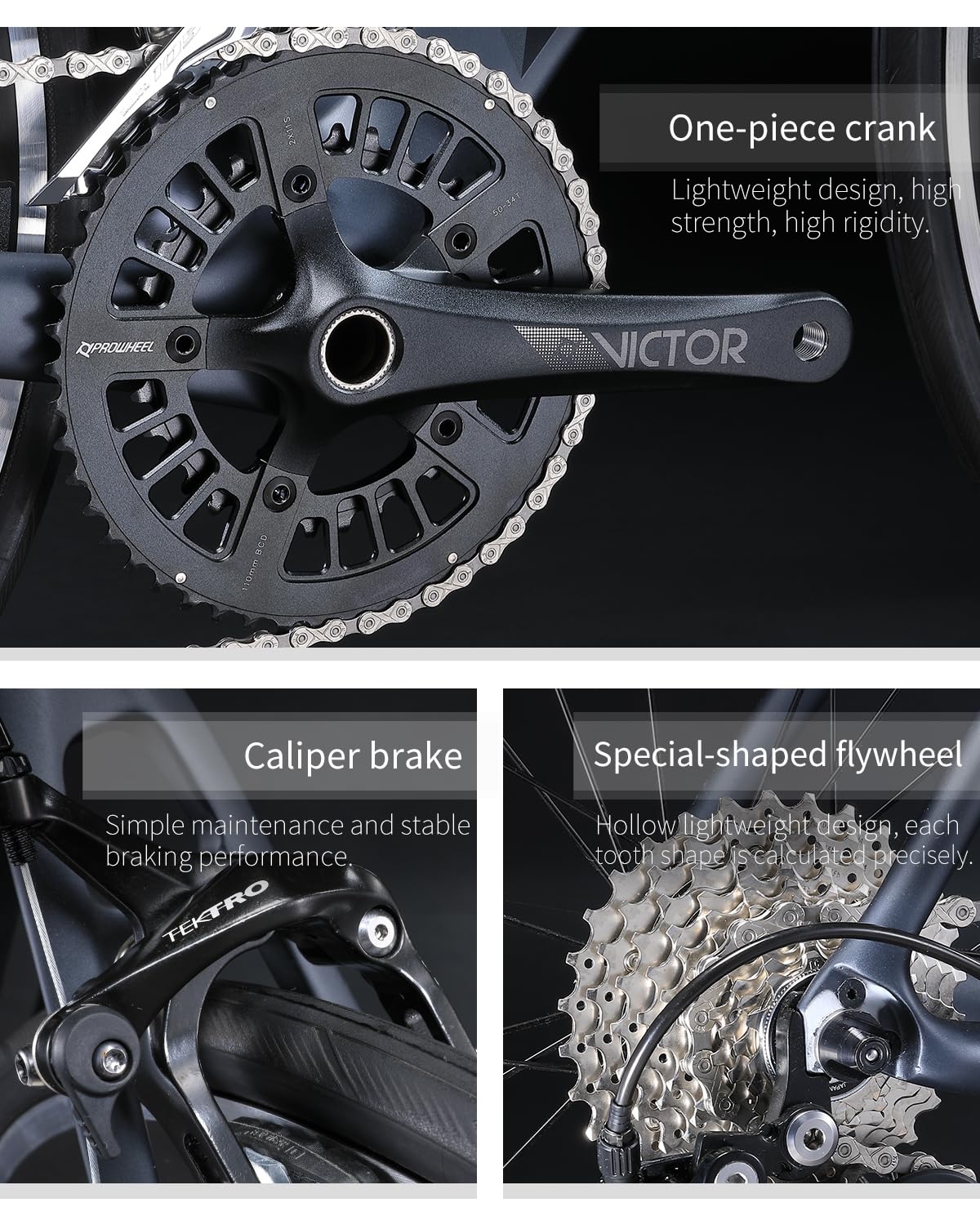KOOTU 700C Carbon Road Bike - Shimano 105 R7000 22-Speed Groupset - Ultra-Light Commuter & Racing Bicycle for Men & Women - Perfect for Urban Commuting, Long-Distance Cycling & Road Racing