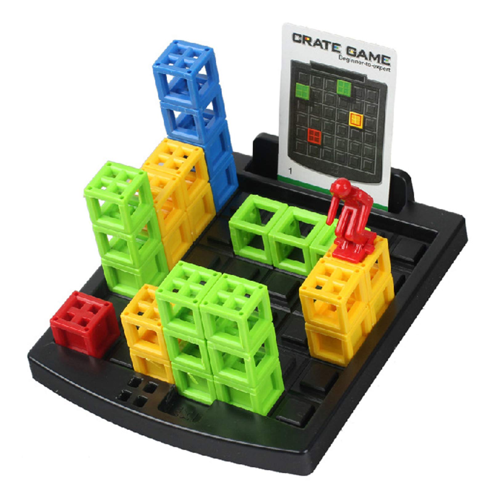 Cuteam 3D Push Box Toy - Spatial Thinking & Logic Training Game for Kids - Educational STEM Learning Toy for Classroom & Home Play