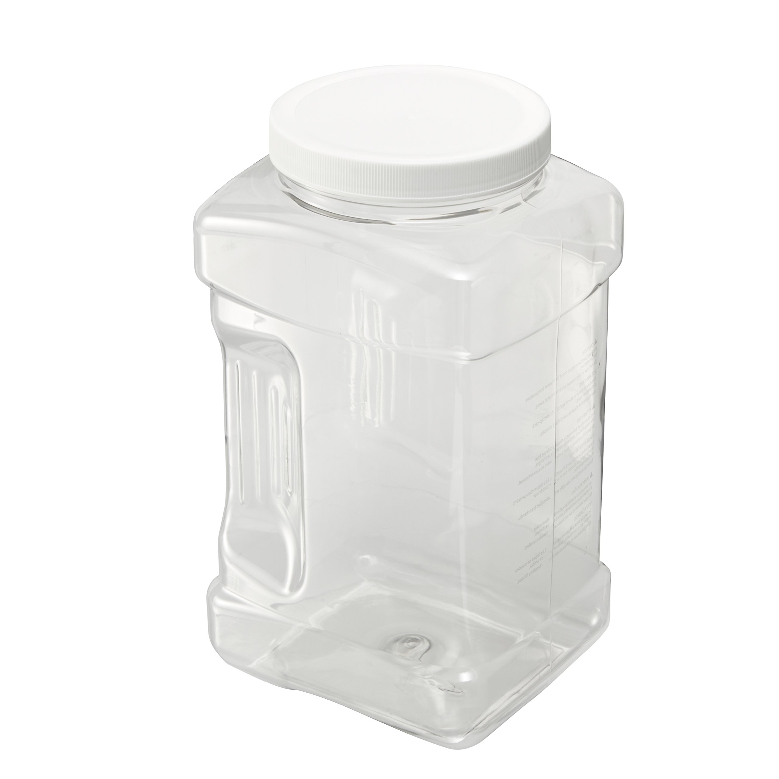 Rubbermaid 1-Quart Square Food Storage Containers with Lids - Airtight, BPA-Free Plastic Jars for Meal Prep, Pantry Organization & Leftovers - Perfect for Kitchen, Office & Picnics