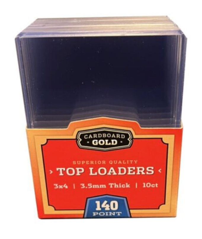140pt Toploader Card Protectors - Premium Trading Card Sleeves for Collectible Cards - Perfect for Sports Cards, Pokemon, MTG, and Yu-Gi-Oh Storage & Display