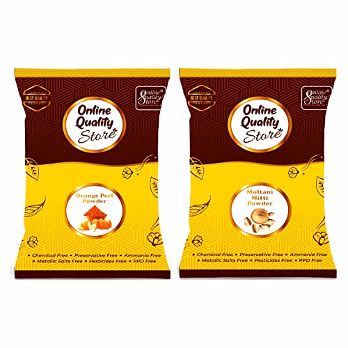 Multani Mitti and Orange Peel Powder(half/half)