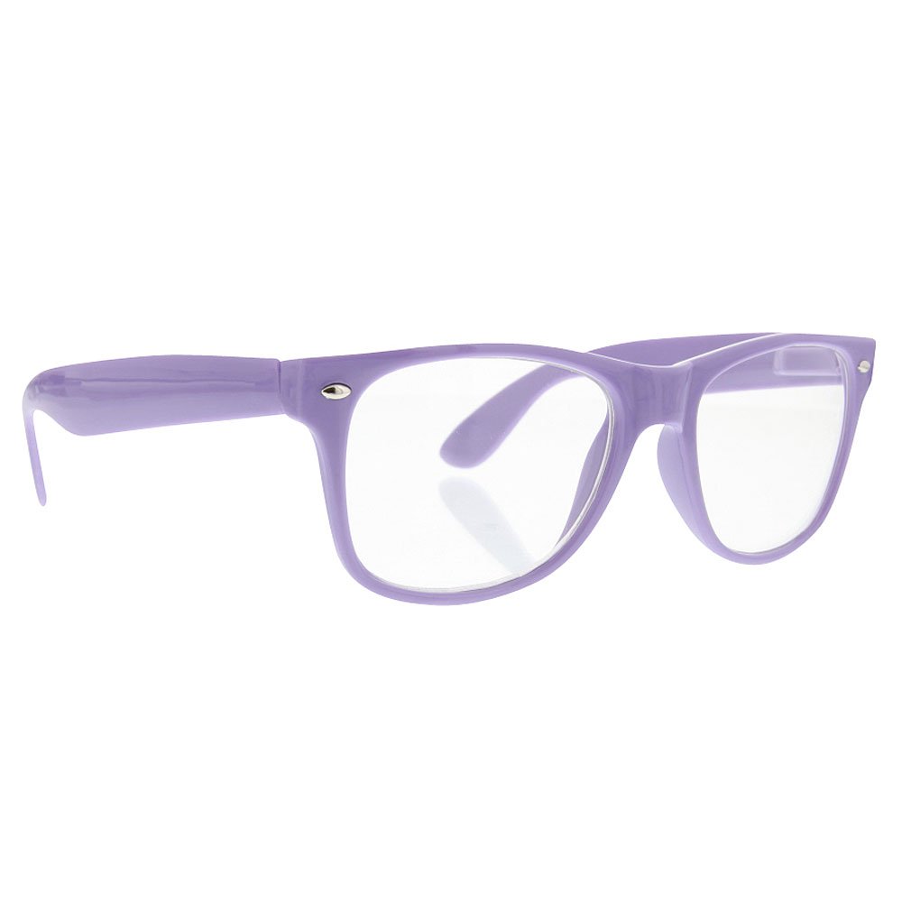 Stylish grinderPUNCH Halloween Costume Glasses for Women & Men - Clear Lens Nerd Eyewear | Perfect for Cosplay, Costume Parties & Themed Events