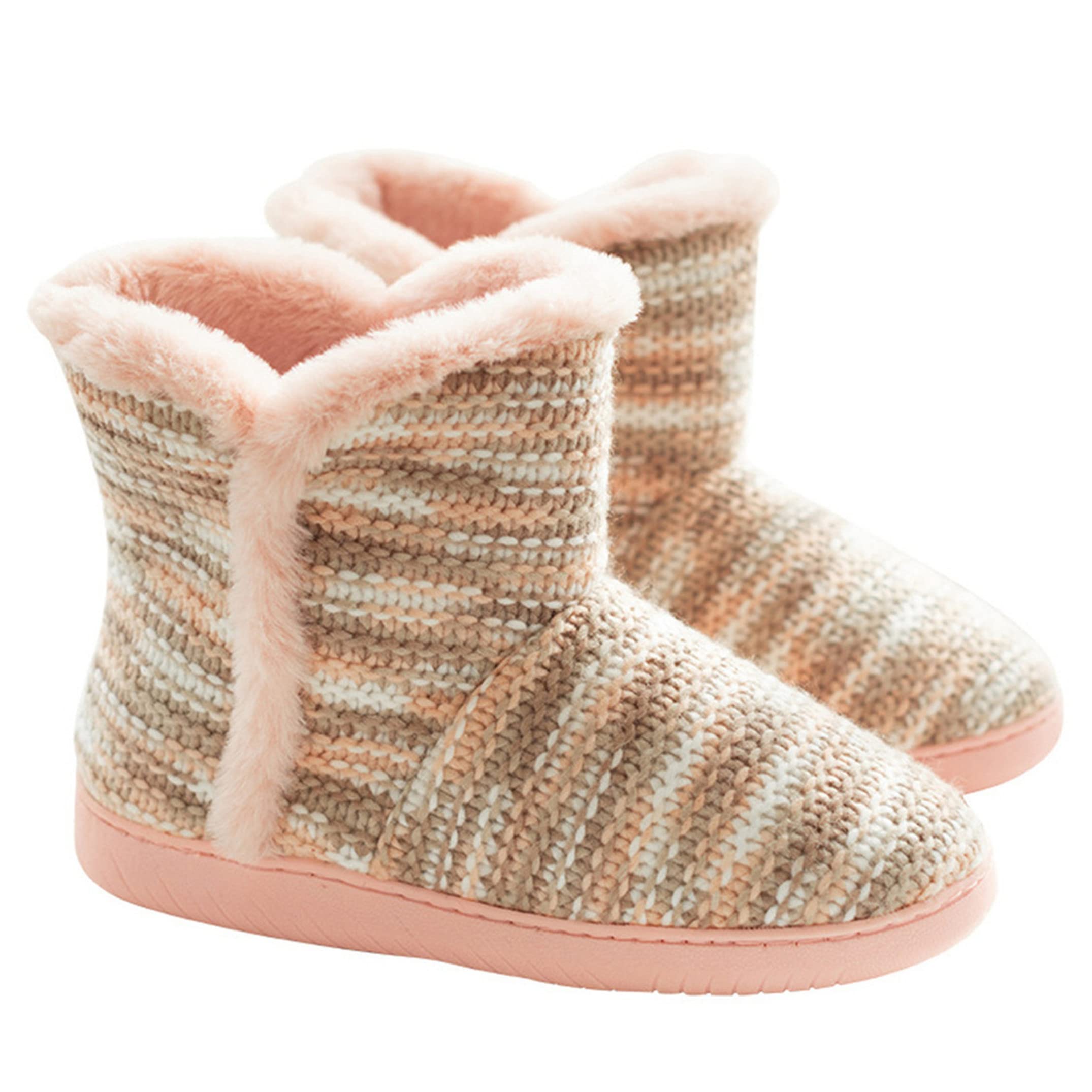 Cute Star Plush Cartoon Furry Women's Winter Shoes - Warm & Cozy Cotton Shoes for Women - Perfect for Casual Wear, Indoor Slippers & Cold Weather Comfort
