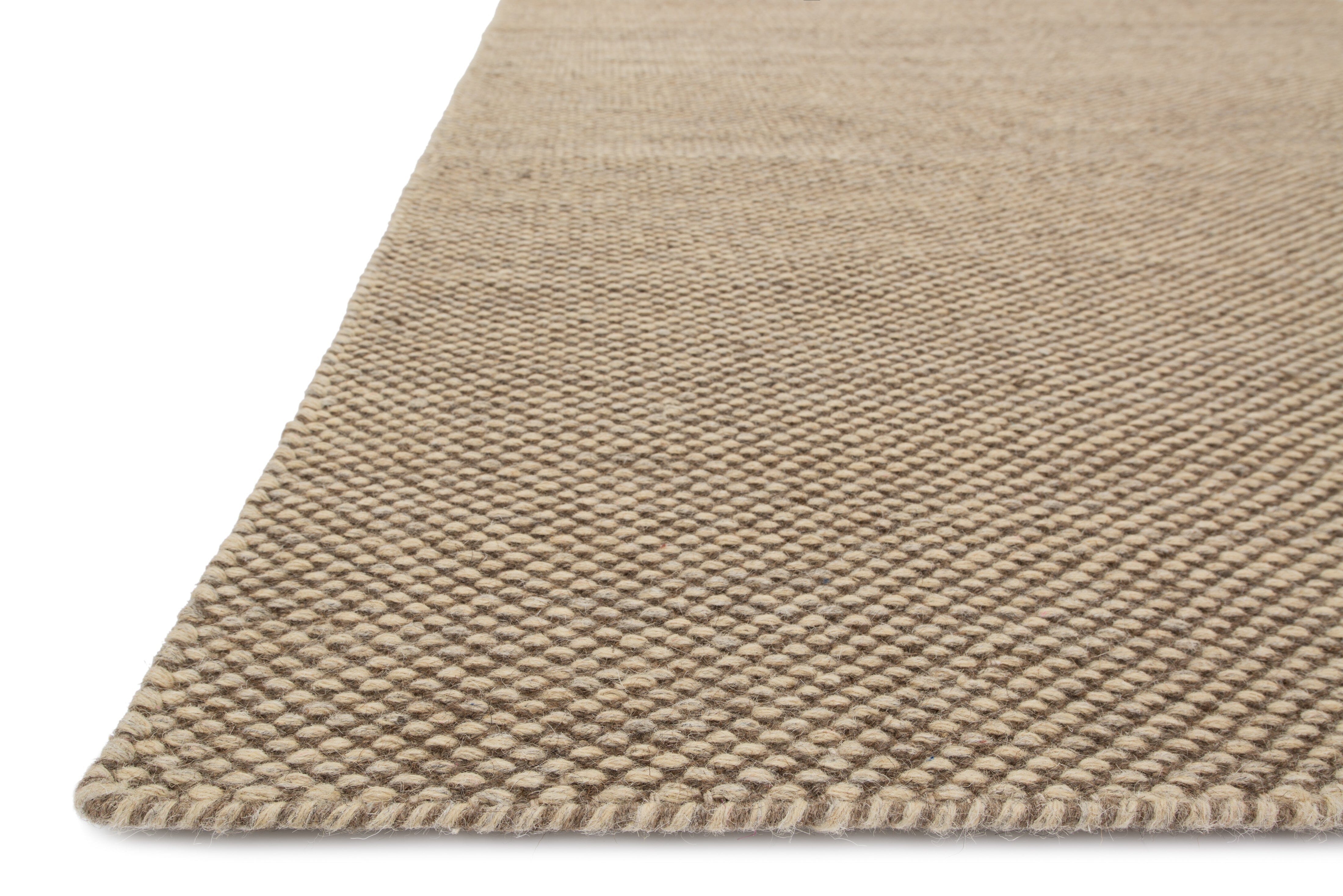 Loloi Oakwood Area Rug - Natural Jute & Cotton Handwoven Rug for Living Room, Bedroom, or Dining Room Decor