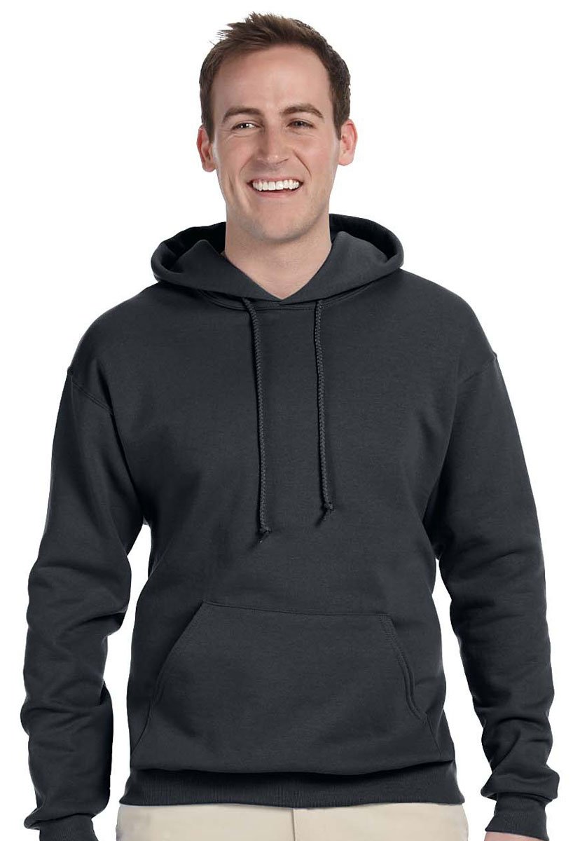Jerzees Men's Modern Fitted T-Shirt - Charcoal (50/50 Cotton Blend) - Size Small - Comfortable Casual Wear for Everyday & Gym