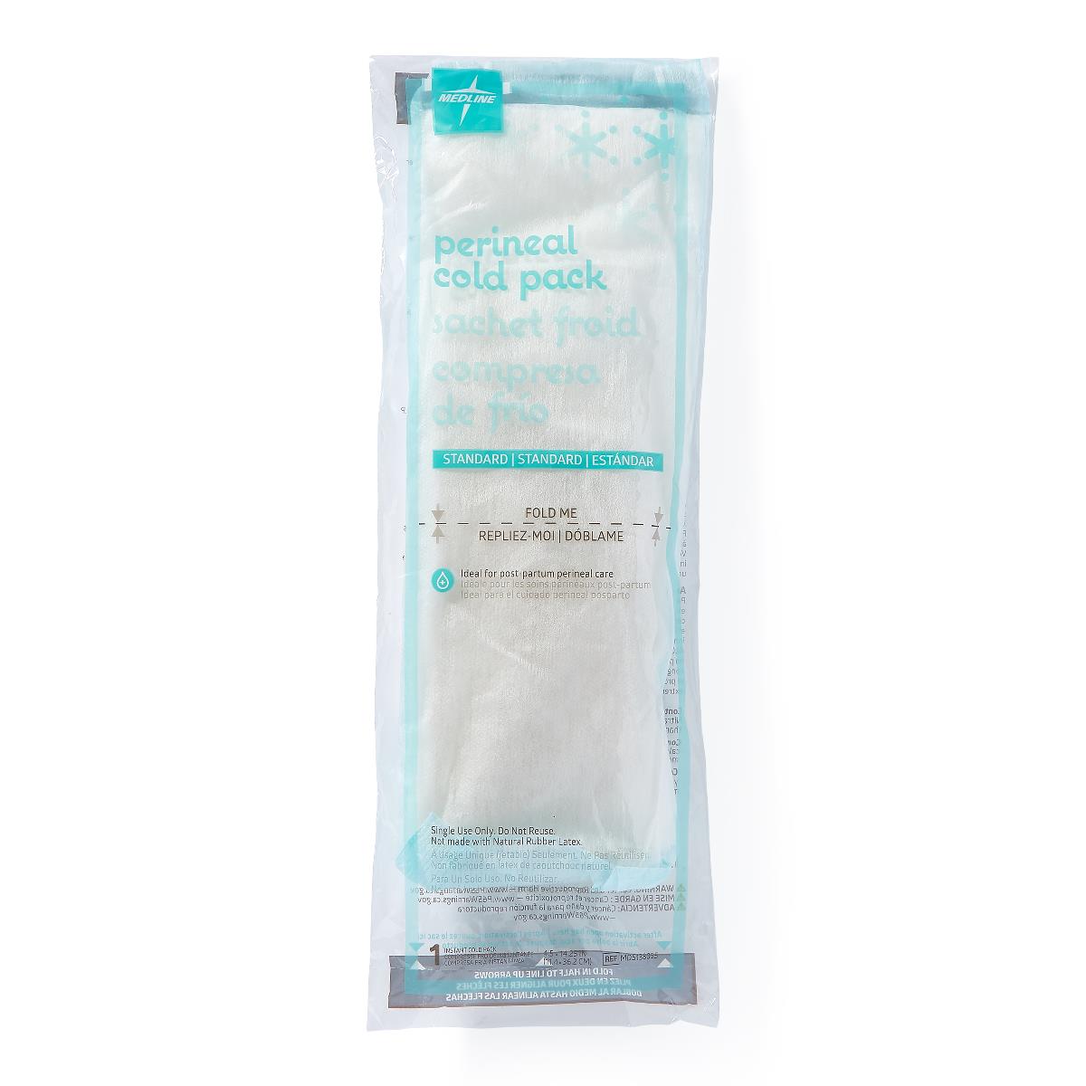 OB Pad Cold Pack, 4.5x14.25 Inches - Reusable Gel Ice Pack for Pain Relief, Swelling & Injuries - Perfect for First Aid, Sports Recovery & Post-Surgery Care