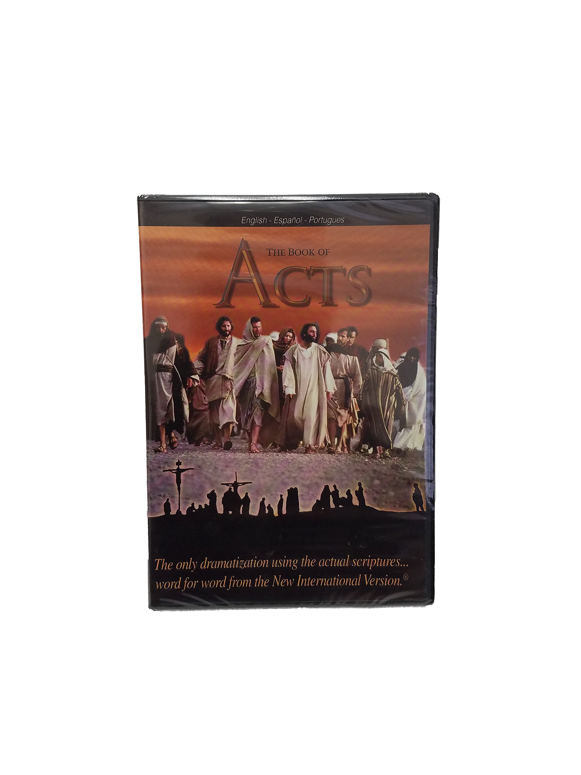 The Visual Bible - Matthew, John, and Acts: 3-Book 5-Disc DVD Set with 10+ Hours of Bible Stories | Jesus' Birth, Baptism, Miracles, Pentecost & More | Perfect for Bible Study, Sunday School & Christian Family Movie Night