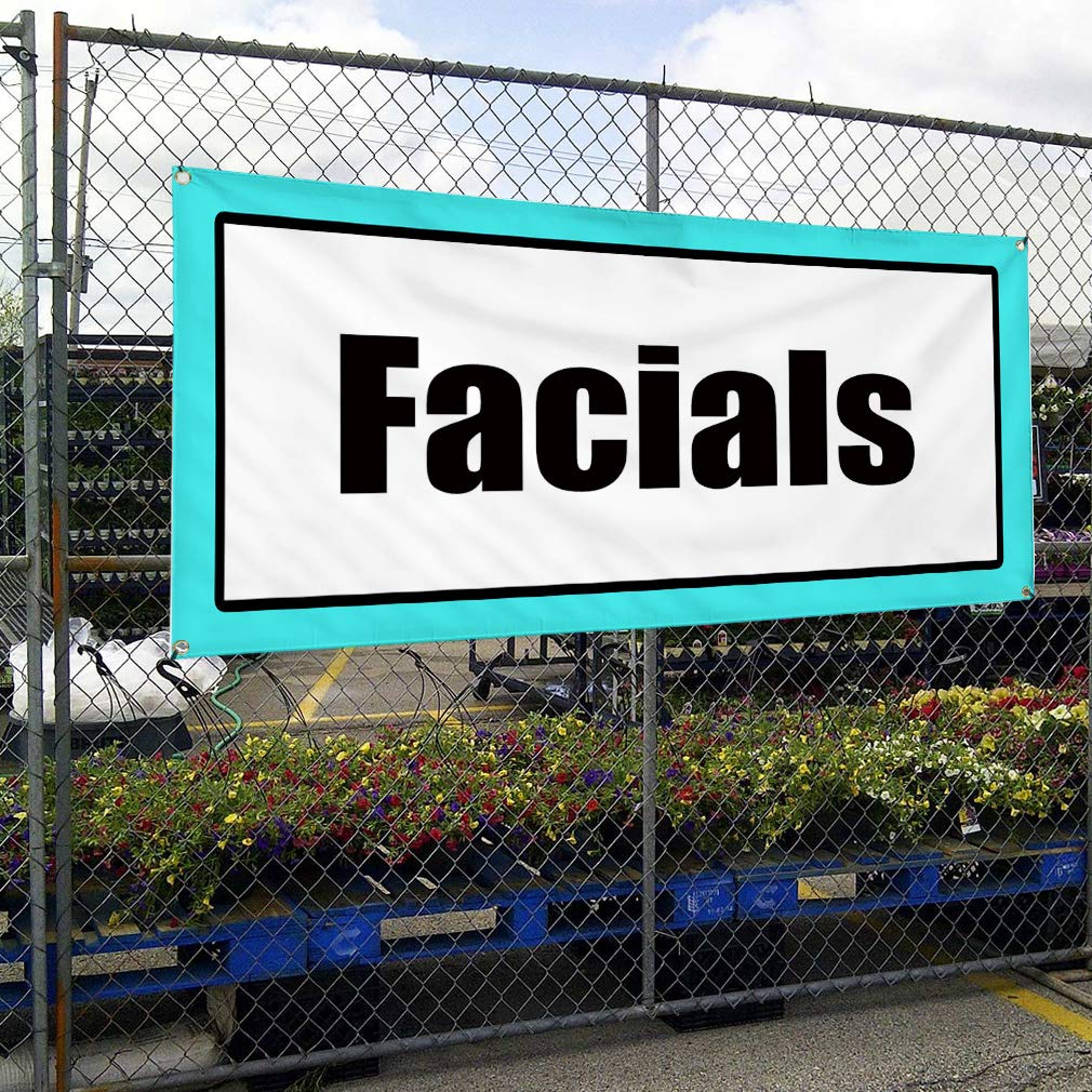 Custom Vinyl Banners 48x96 Inches - Weatherproof Outdoor Business Sign with 8 Grommets for Promotions, Yard Signs & Industrial Use | Perfect for Storefronts, Events & Trade Shows