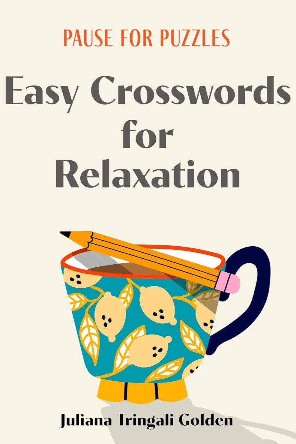 Relaxing Easy Crossword Puzzles for Adults - Fun Brain Games for Stress Relief & Mental Exercise - Perfect for Travel, Commute & Home Relaxation