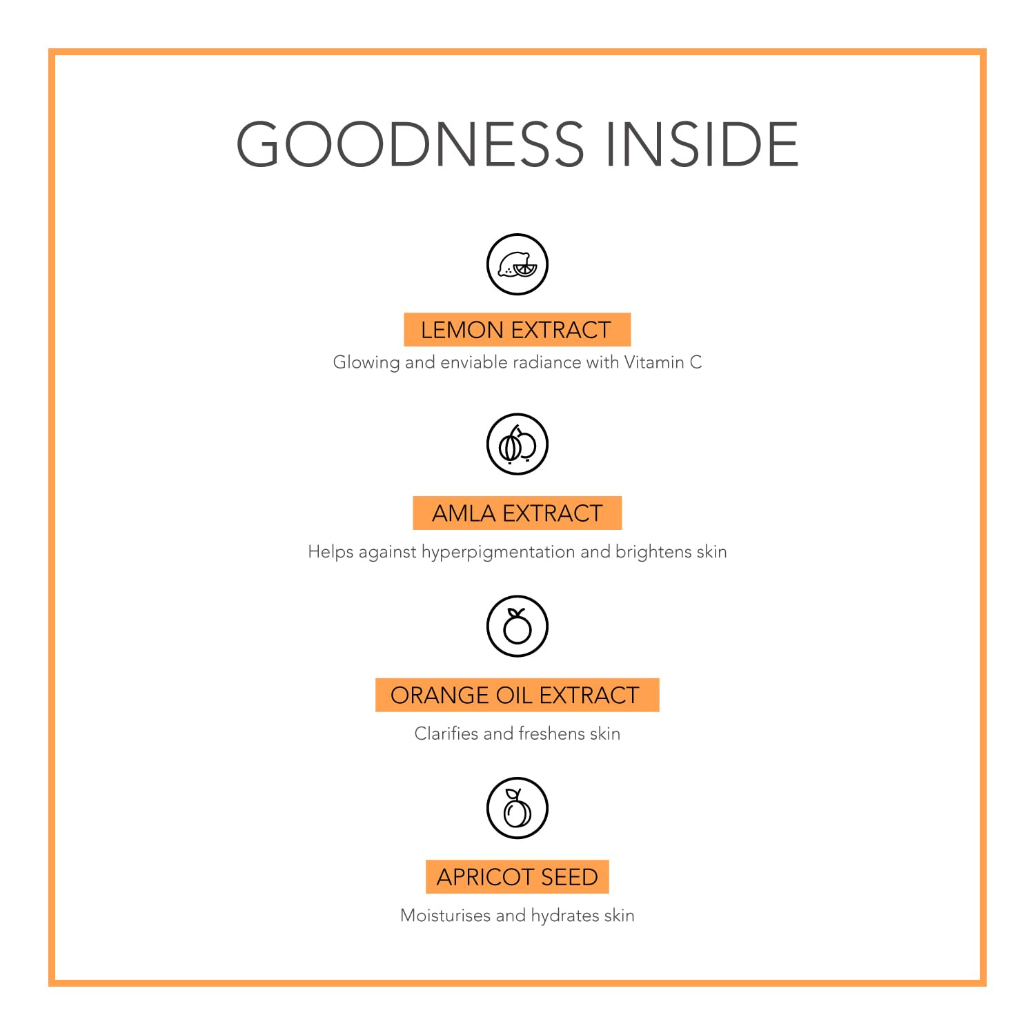 Fabessentials Vitamin C Citrus Fruits Body Wash - 250ml | Orange Oil, Lemon, Amla & Apricot Seed | Deep Cleansing, Energizing, Brightening & Radiant Glow | Moisturizing Body Lotion for Dry Skin | Perfect for Morning Shower & Post-Workout Refreshment