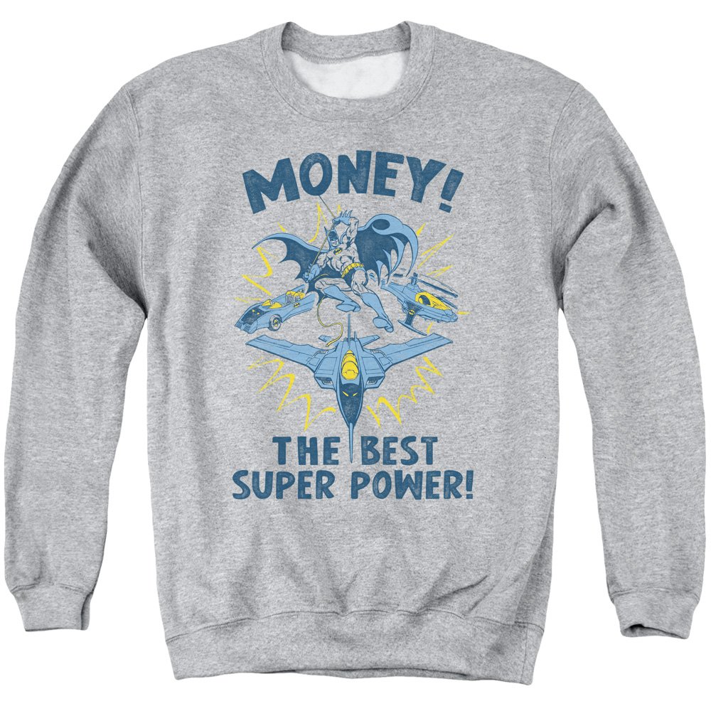 DC Money Unisex Crewneck Sweatshirt for Men & Women - Comfortable Casual Pullover for Everyday Wear, Street Style, and Lounge Outfits