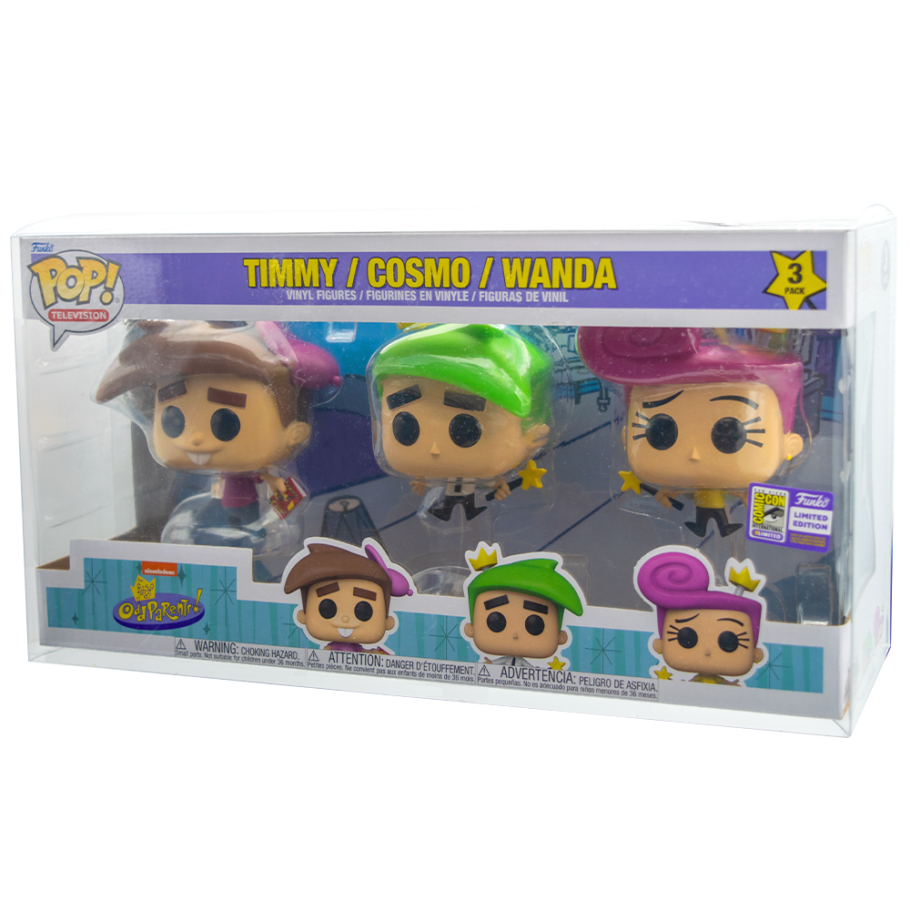 Fairly Odd Parents PopShield 3-Pack - Fun Cartoon Phone Case for Kids & Teens - Perfect for School, Play, and Everyday Use