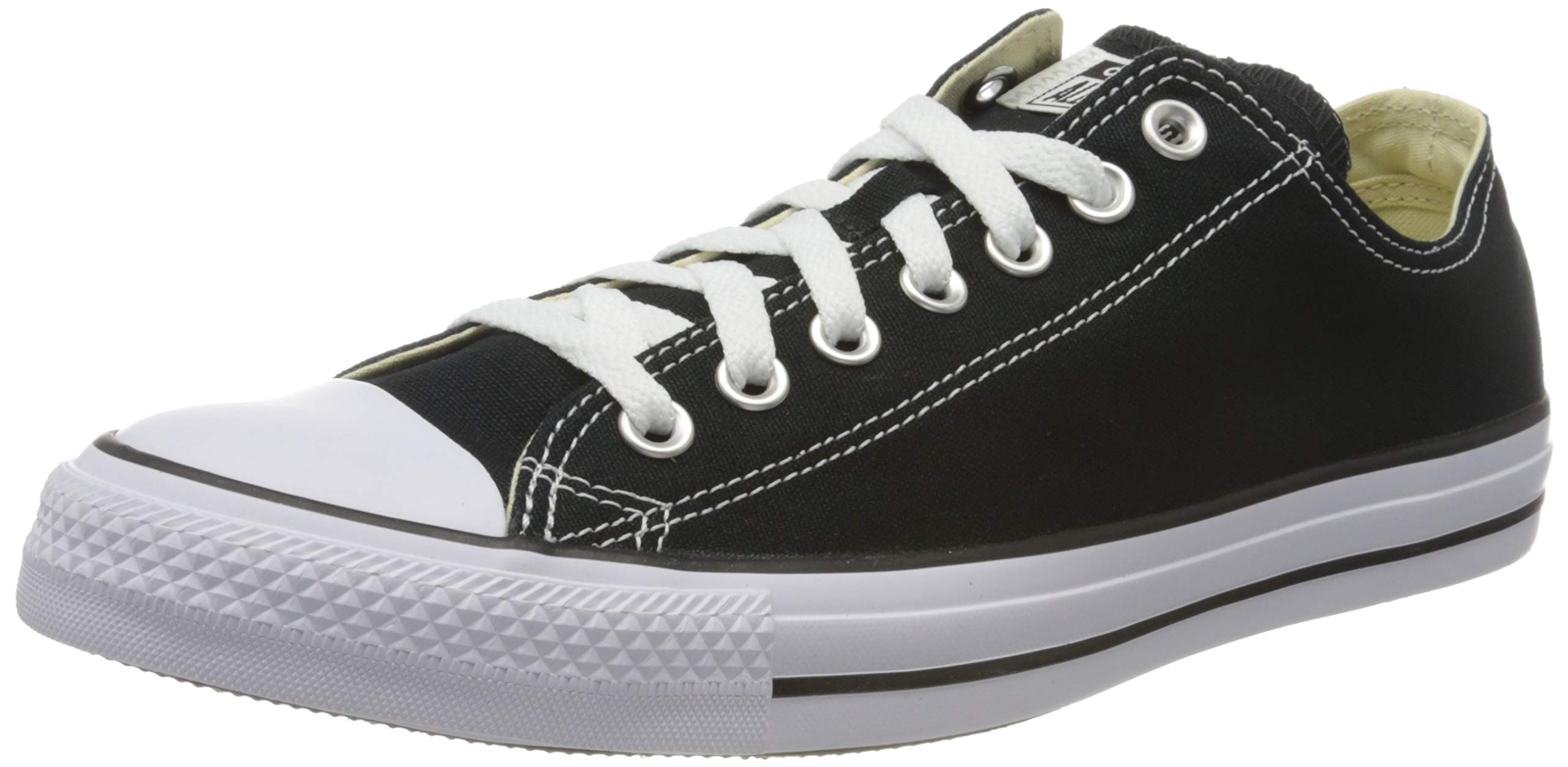 Converse Women's Chuck Taylor All Star Low Top Sneakers - Black & White (US Size 4-4.5) | Classic Casual Shoes for Everyday Wear, Street Style & Fashion Outfits