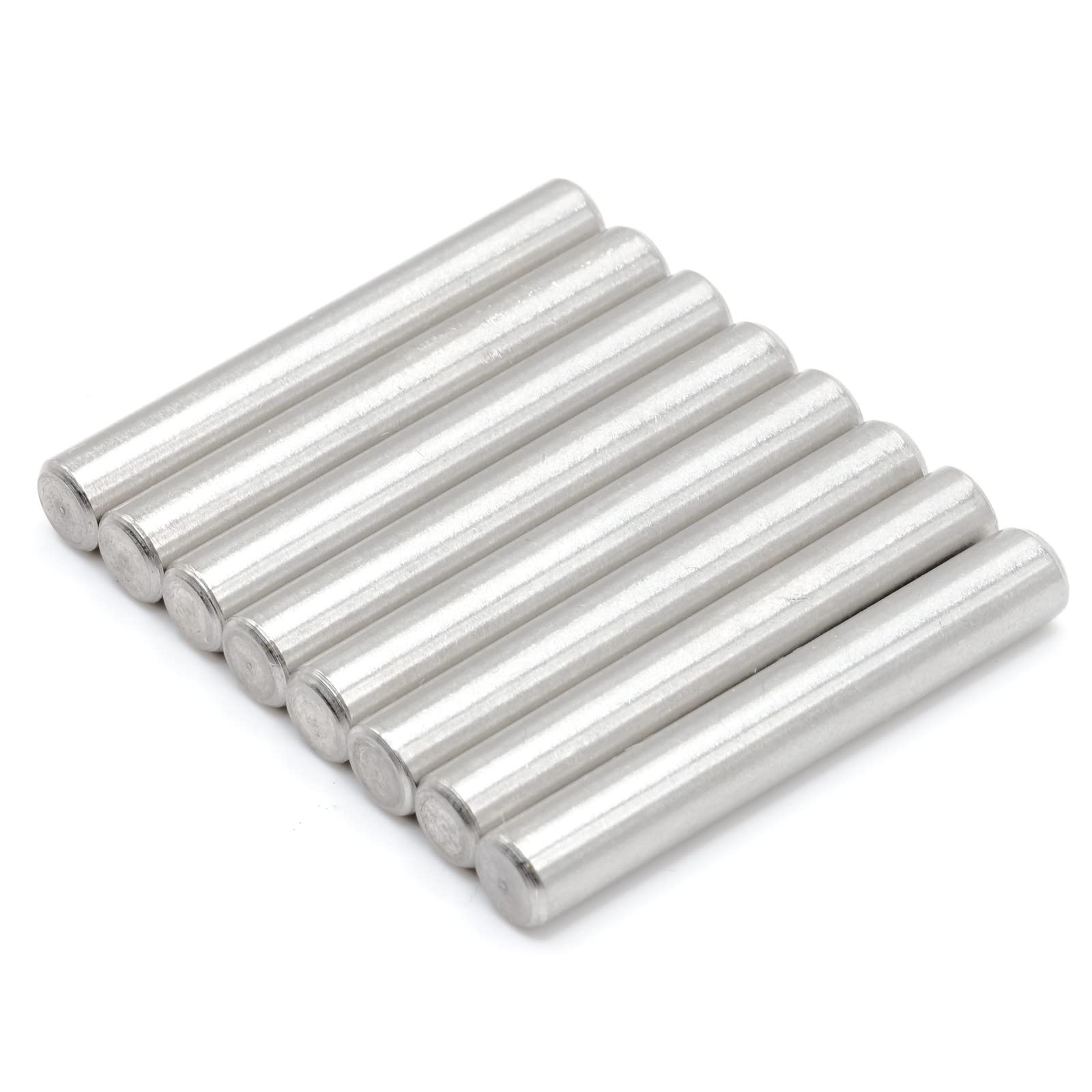 IKEA Ivar Bookshelf Replacement Screws - 6x40mm Shelf Support Dowel Pins/Pegs (Pack of 8) - Plated Steel for Sturdy Furniture Assembly & Repair - Perfect for Home Office, Living Room & Bedroom Storage Solutions