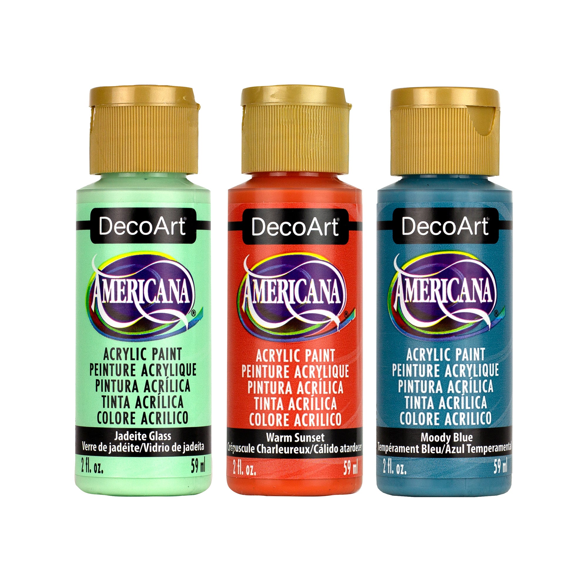 Americana Acrylic Paint - Flesh Tone for Skin Color Painting - Perfect for Portrait Art, Miniature Figures & DIY Crafts