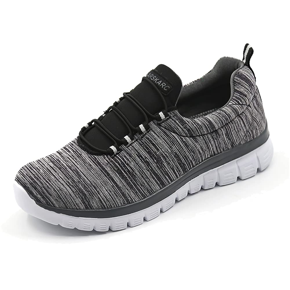 Anuyn Women's Flat Heel Casual Sandals & Slippers - Comfortable Slip-On Lightweight Shoes for Women (A-Gray, Size 41) | Perfect for Summer, Beach, Travel & Everyday Wear