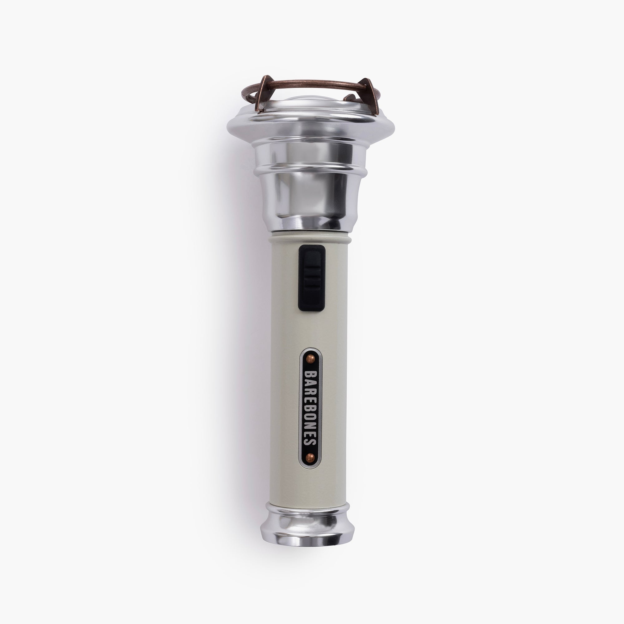 Vintage LED Flashlight - Classic Retro Design, Bright & Durable for Camping, Hiking & Emergency Use