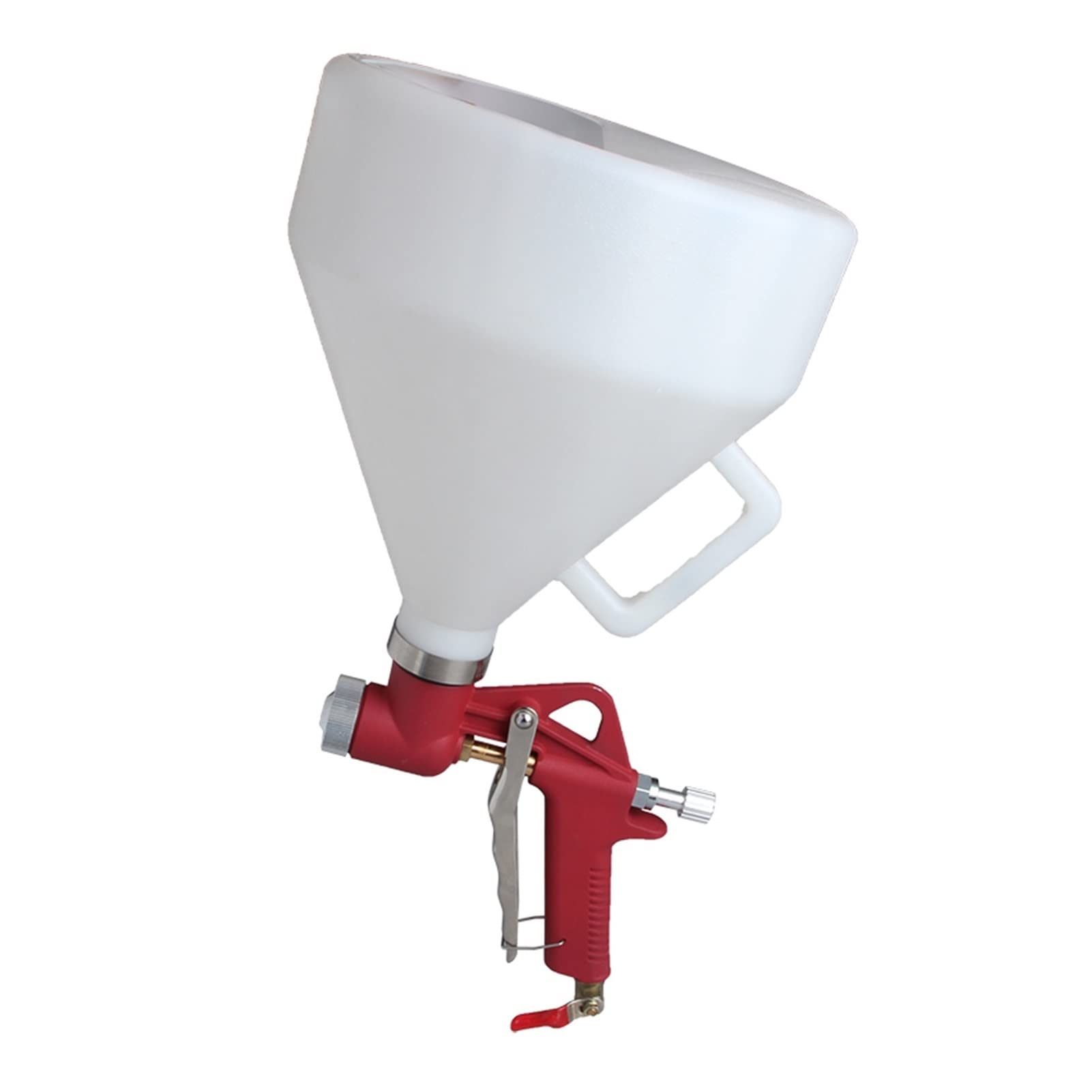 Jinxiangmaoyi Air Hopper Spray Gun Kit - 3 Nozzle Drywall Texture Sprayer for Wall Painting & DIY Projects | Portable Paint Spray Gun with Blowout Price | Perfect for Home Renovation, Furniture Refinishing & Professional Construction Work
