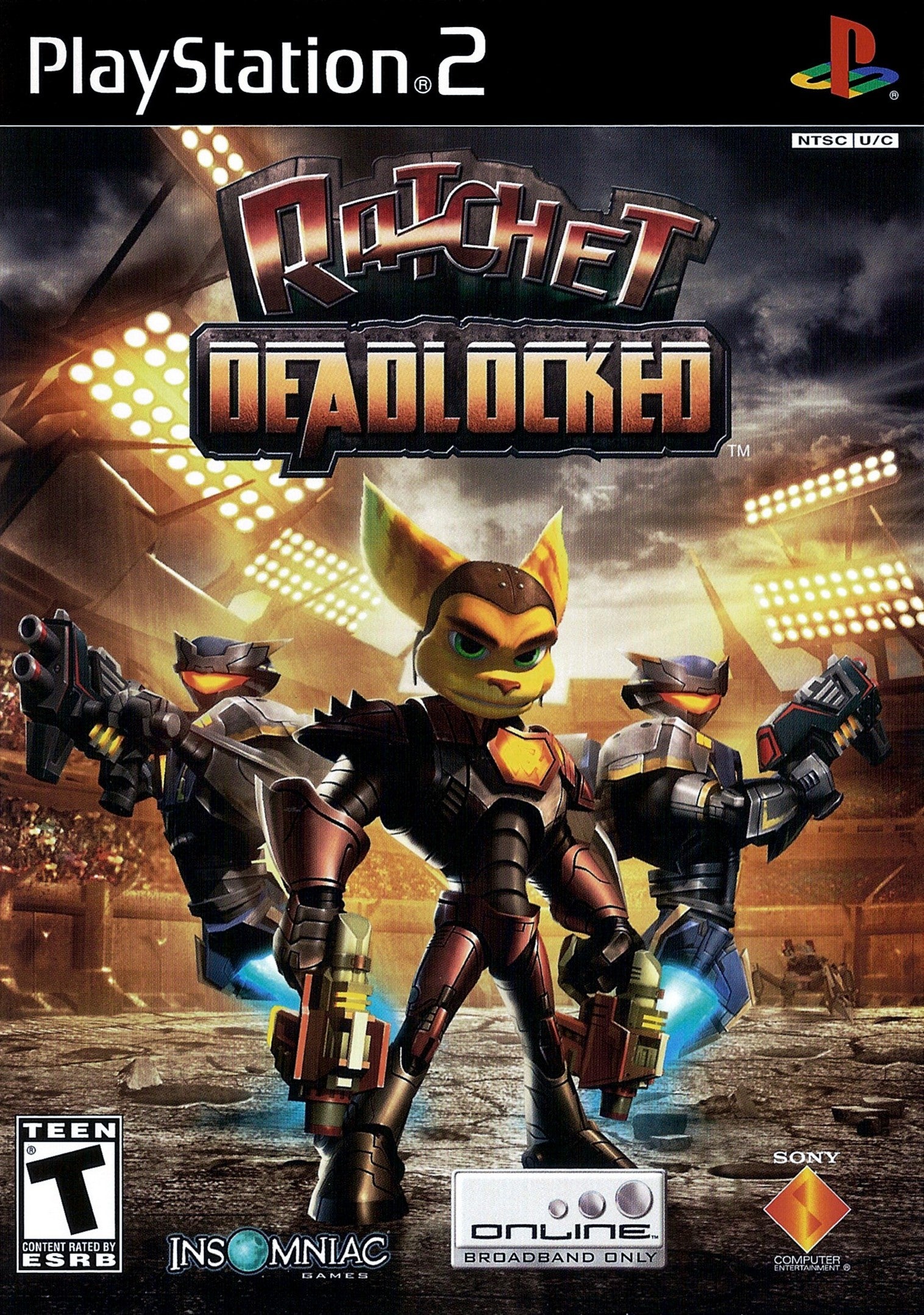 Ratchet & Clank: Deadlocked - Action-Adventure PS2 Game for Kids & Teens - Perfect for Gaming Nights & Solo Play