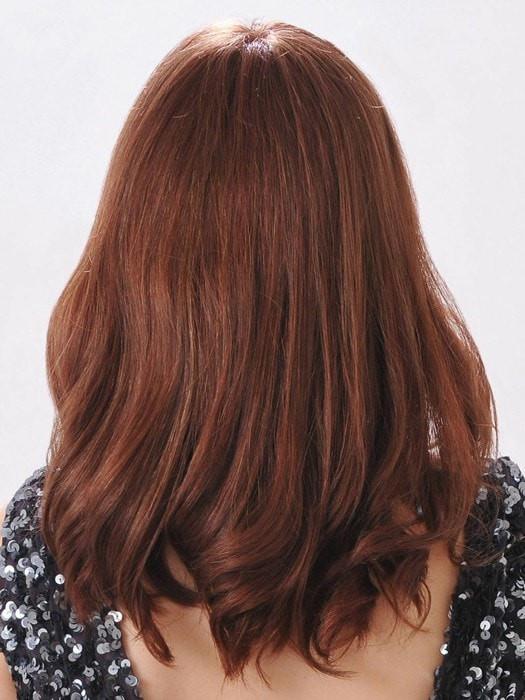 Adelle H Mono Human Hair Wig with Mono Top - Natural Look & Comfort | Perfect for Daily Wear, Cosplay, and Special Occasions