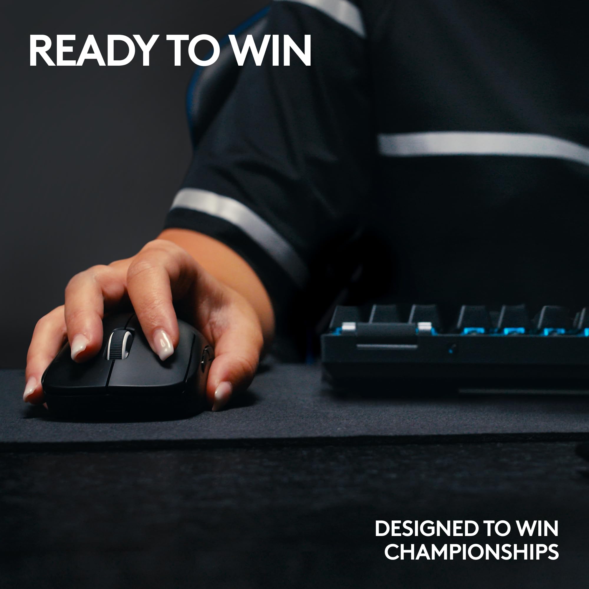 Logitech G Pro X TKL Lightspeed Wireless Mechanical Gaming Keyboard - White - UK Layout - Tactile Switches - Perfect for Esports & Competitive Gaming