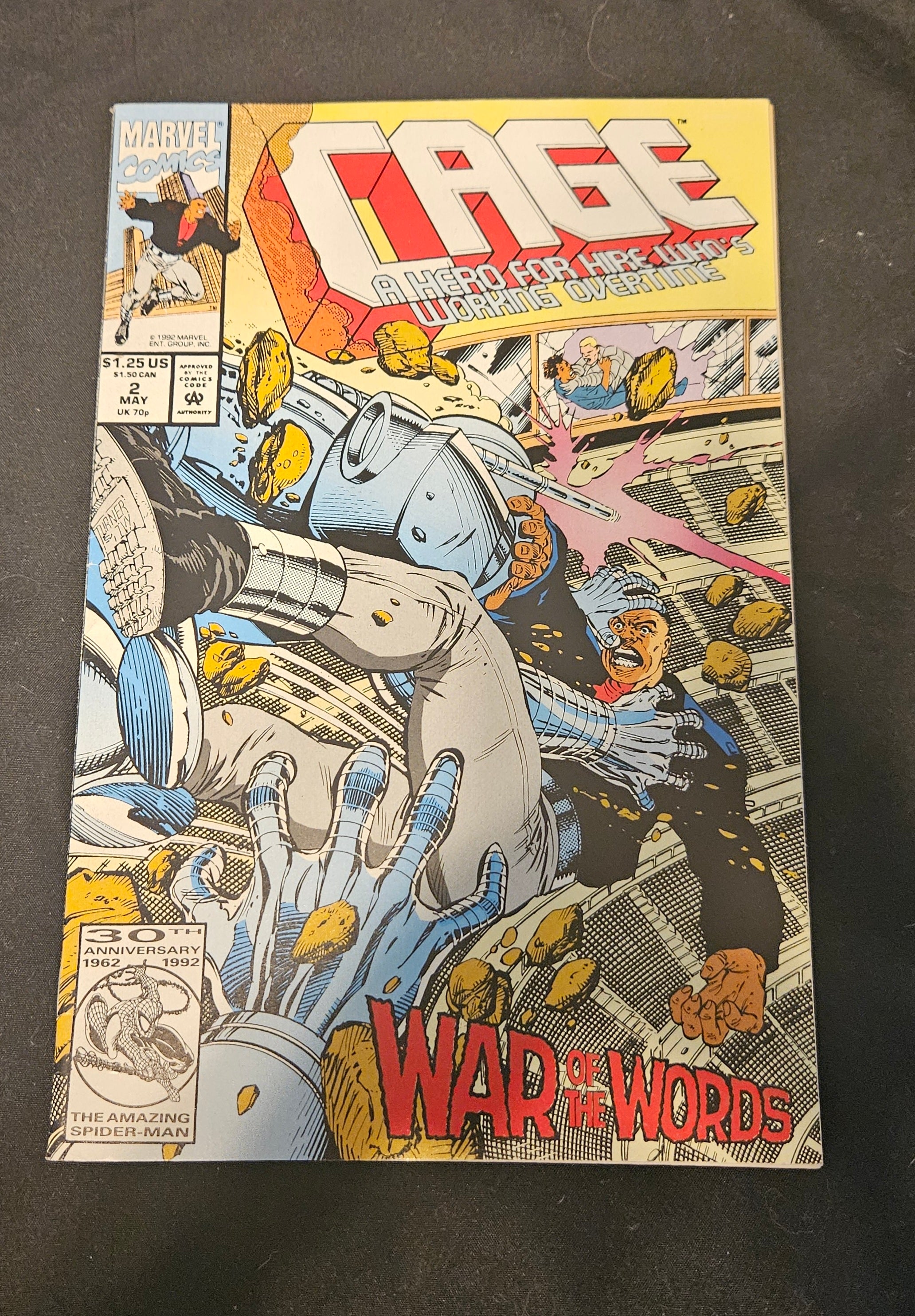 Marvel Comics: Cage #2 (May 1992) - 1st Appearance of The Untouchables | Rare Vintage Comic Book | Perfect for Marvel Collectors & Comic Book Enthusiasts