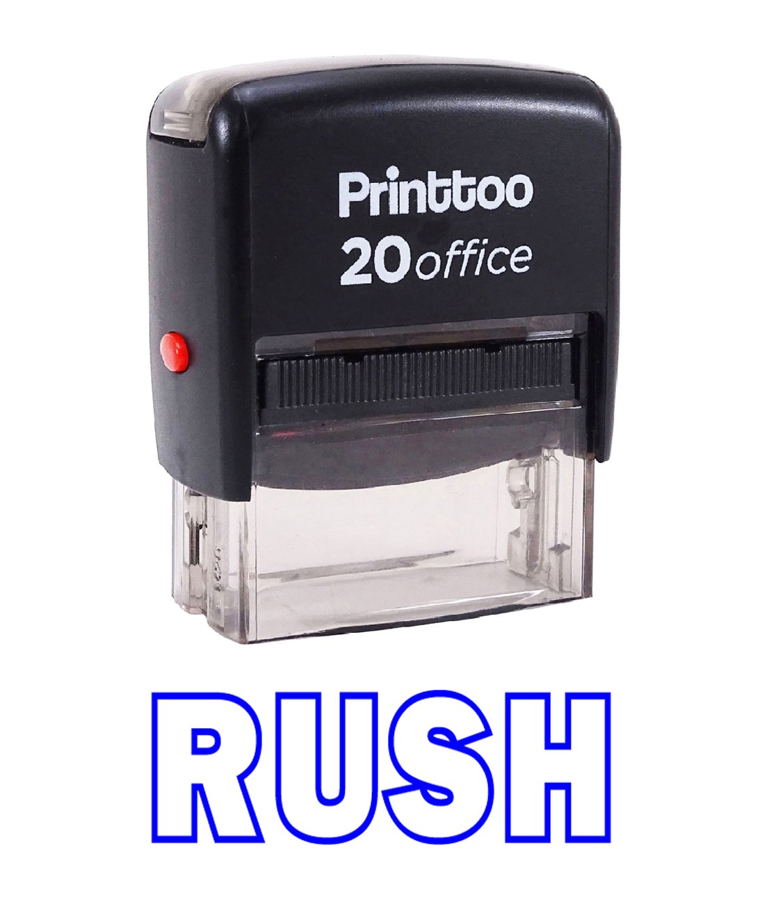 Custom Self-Inking Rubber Stamp for Office & Business - Personalized Blue Stamp for Documents, Paperwork & Mail - Perfect for Notaries, Teachers & Corporate Use