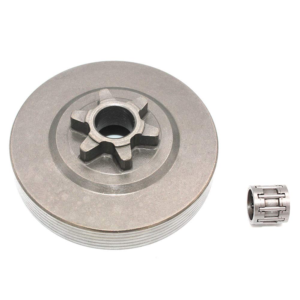 Echo CS-370 CS-370F CS-400 CS-400F Chainsaw Clutch Drum Spur Sprocket Needle Bearing Replacement Part - Perfect for Forestry, Lumber Cutting & DIY Woodworking Projects
