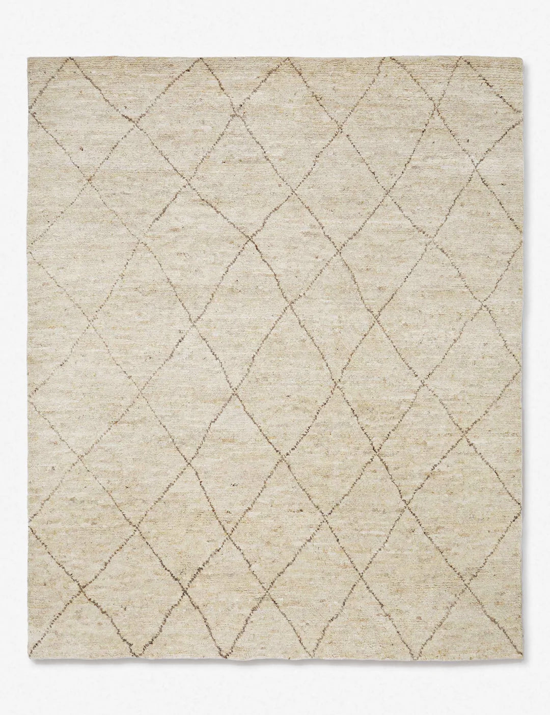 Afella Hand-Knotted Wool Rug Swatch 18x18 Inches - Soft & Durable for Living Room, Bedroom, or Office Decor