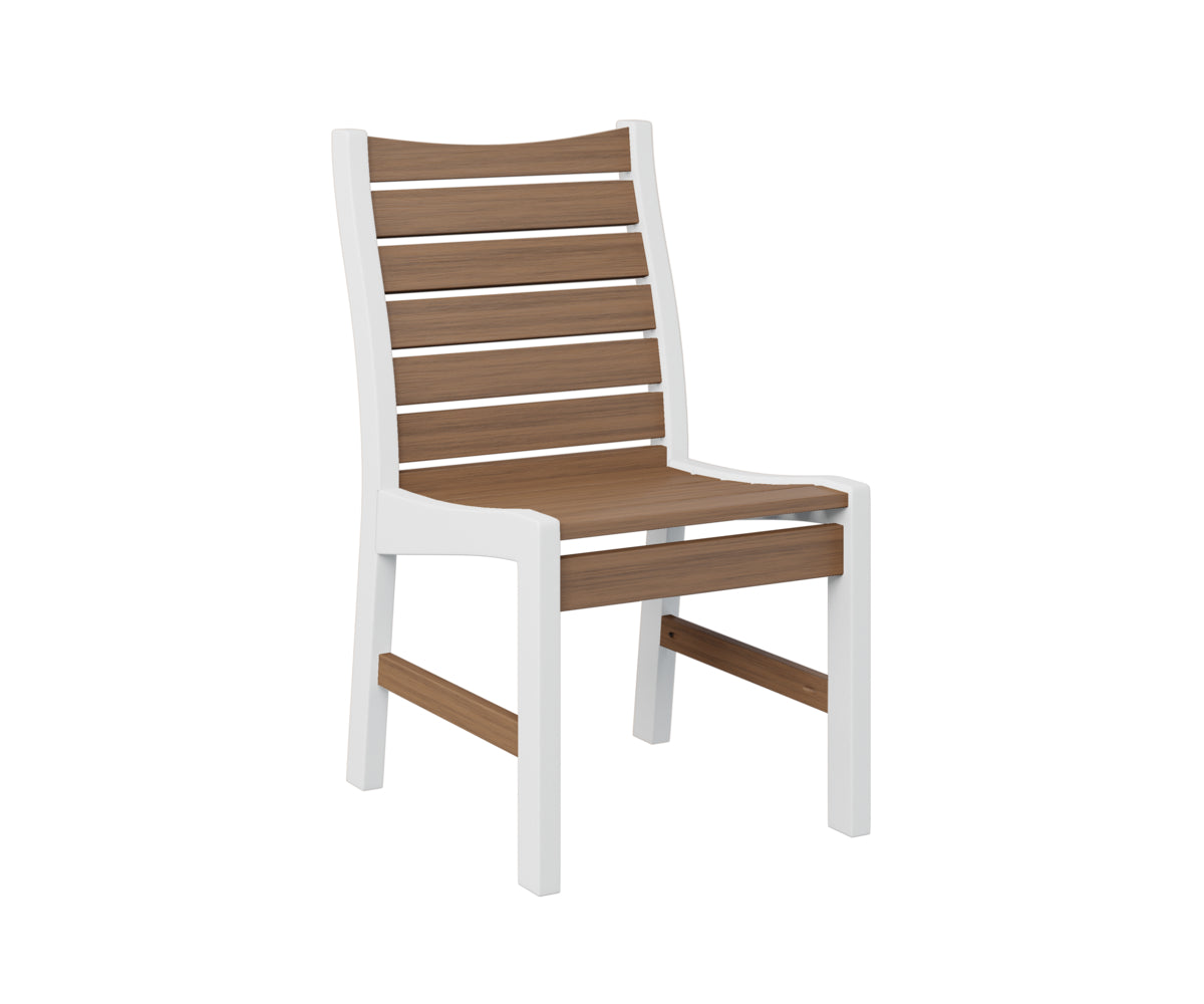 Berlin Gardens Bristol Dining Chair - Sturdy Outdoor Patio Furniture for Garden, Deck, and Poolside Use - Weather-Resistant & Comfortable Seating