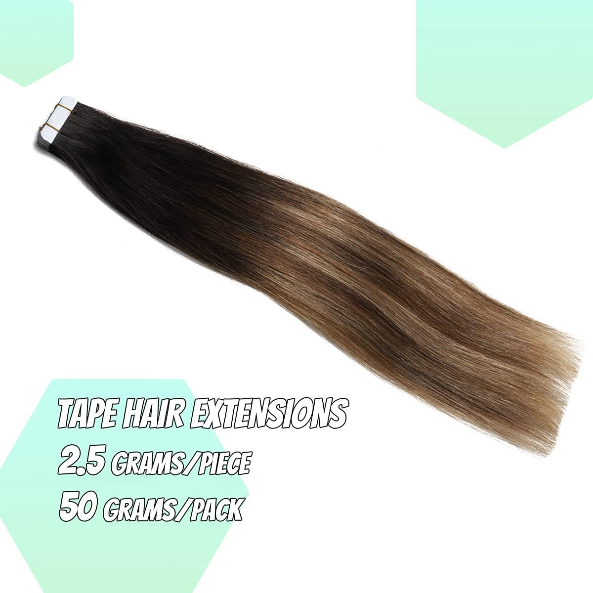 Seamless Skin Weft Tape for Human Hair Extensions - Invisible Hair Integration for Natural Look | Perfect for Daily Wear, Special Occasions & Styling