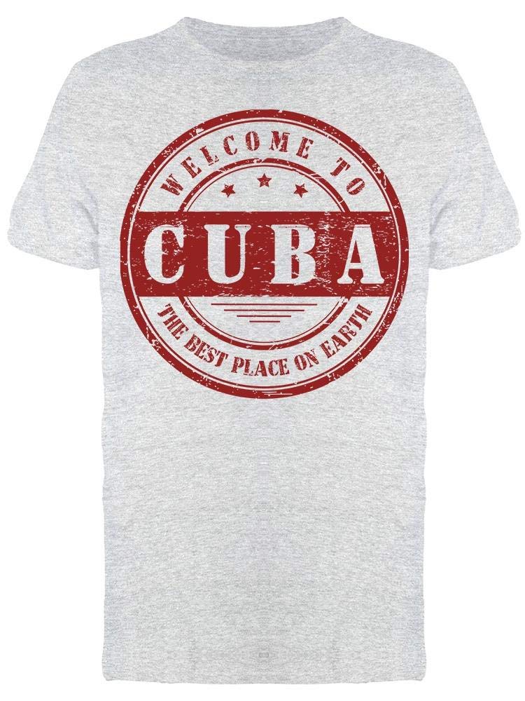 Smartprints Welcome to Cuba Best Place T-Shirt for Men - Comfortable & Stylish Travel Tee for Vacation & Adventure