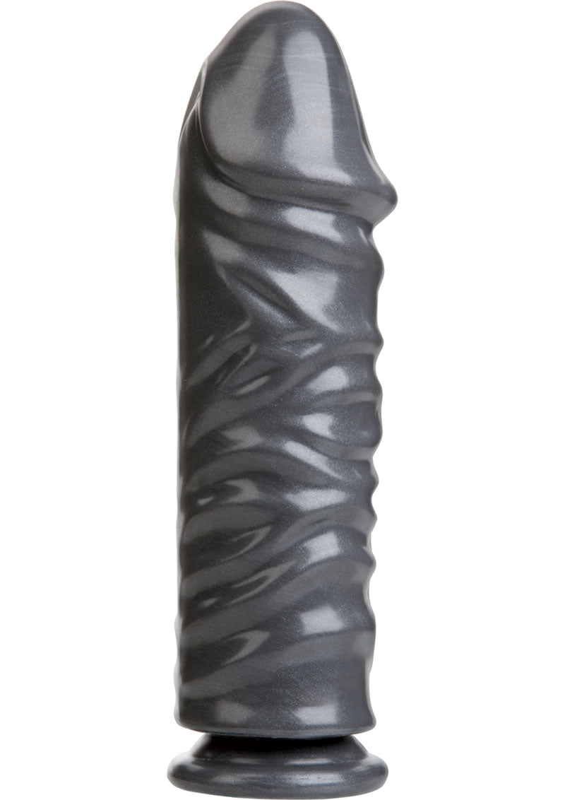 American Bombshell Bunker Buster Dildo 10.7 Inch Gun Metal - Premium Adult Toy for Couples & Solo Play, Perfect for Spicing Up Your Bedroom Adventures