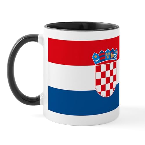 White/Black Inside - Croatia Flag Mug