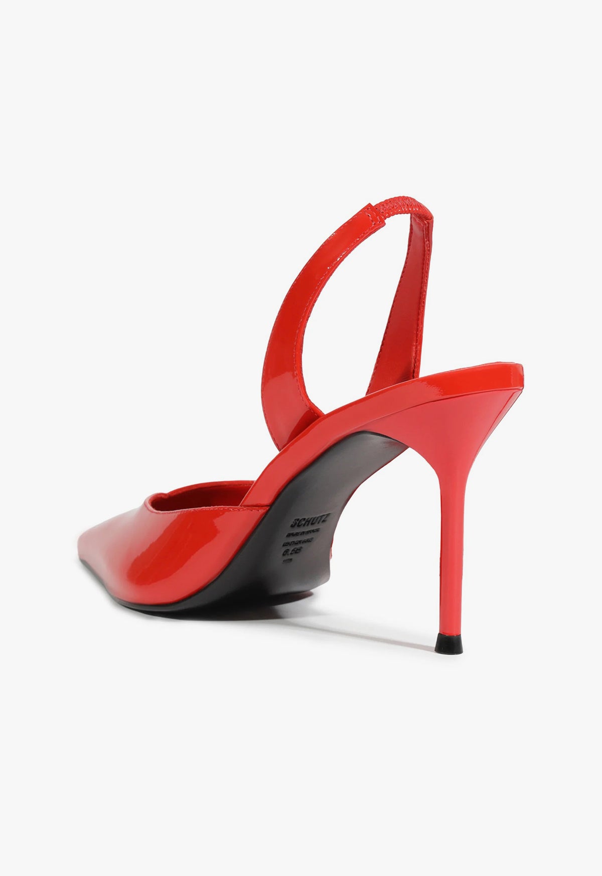 Lexi Sling Patent Leather Pump - Women's High Heel Dress Shoes for Party & Wedding | Comfortable & Stylish Evening Pumps for Formal Occasions