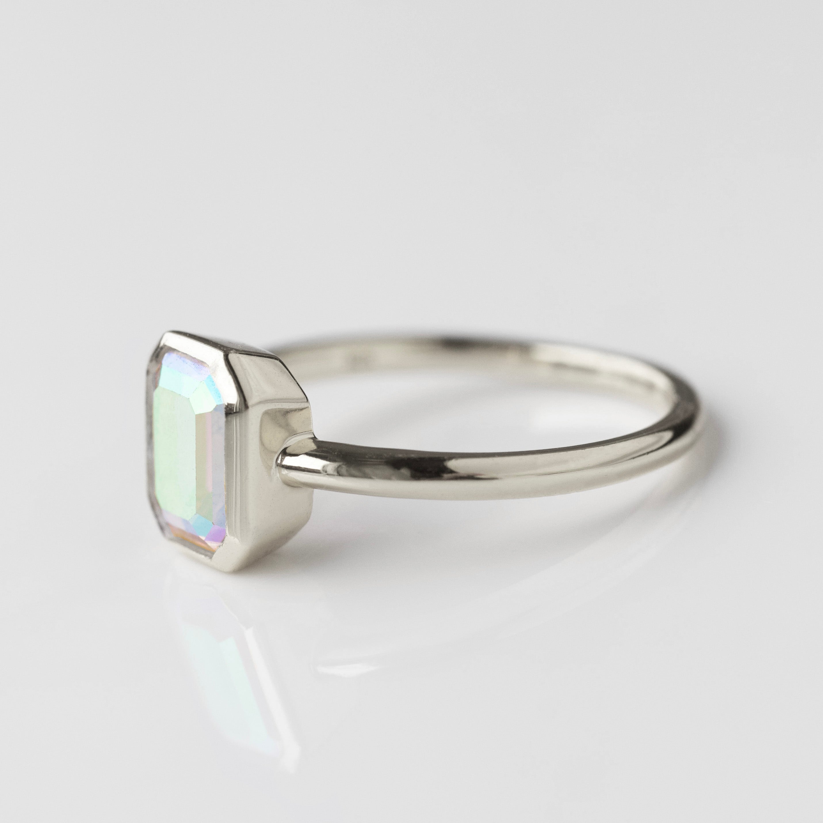Louise Thompson Lucky Glimmers Ring - Elegant Sterling Silver Ring for Women, Perfect for Everyday Wear, Gift Giving & Special Occasions