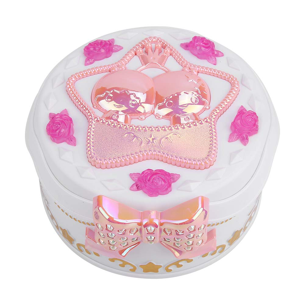 Sixx Ballerina Music Box - 360° Rotating Adorable Dancing Girl with Melody, Perfect Home Decor & Gift for Birthdays, Weddings (White) | Ideal for Bedroom, Living Room, Nursery & Special Occasions