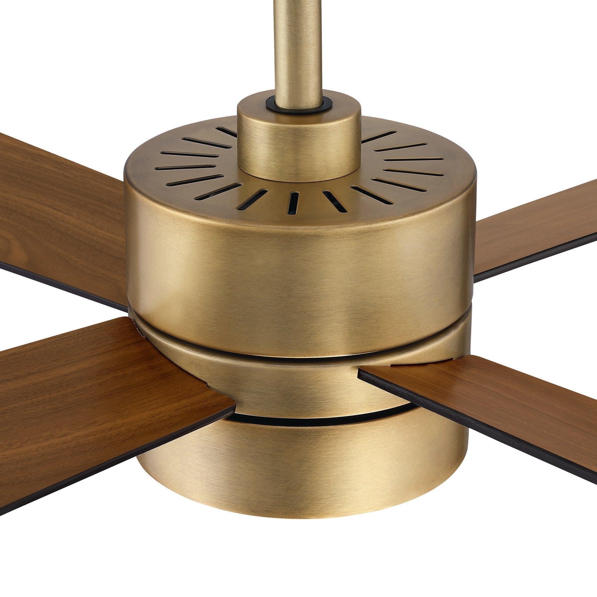 52 Inch Bucholz Industrial Ceiling Fan with Dimmable LED Light - Perfect for Warehouses, Garages, and Large Commercial Spaces