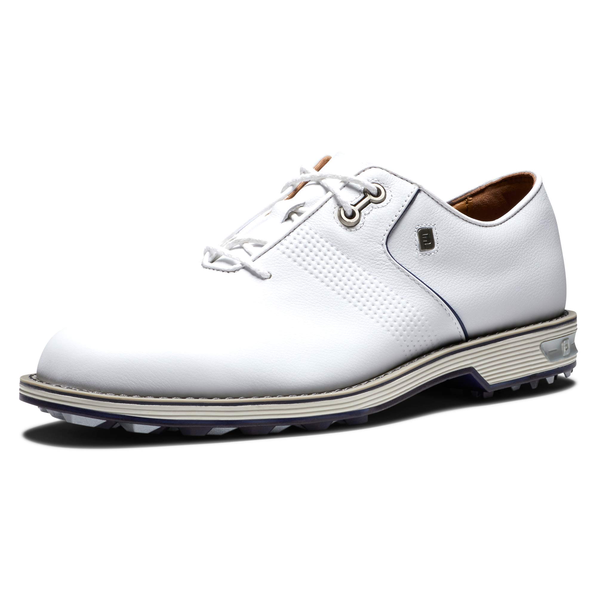 FootJoy Men's Premiere Series Flint Golf Shoes - Waterproof Spiked Golf Shoes for Men with Superior Comfort & Traction - Perfect for Golf Course, Clubhouse & Outdoor Sports