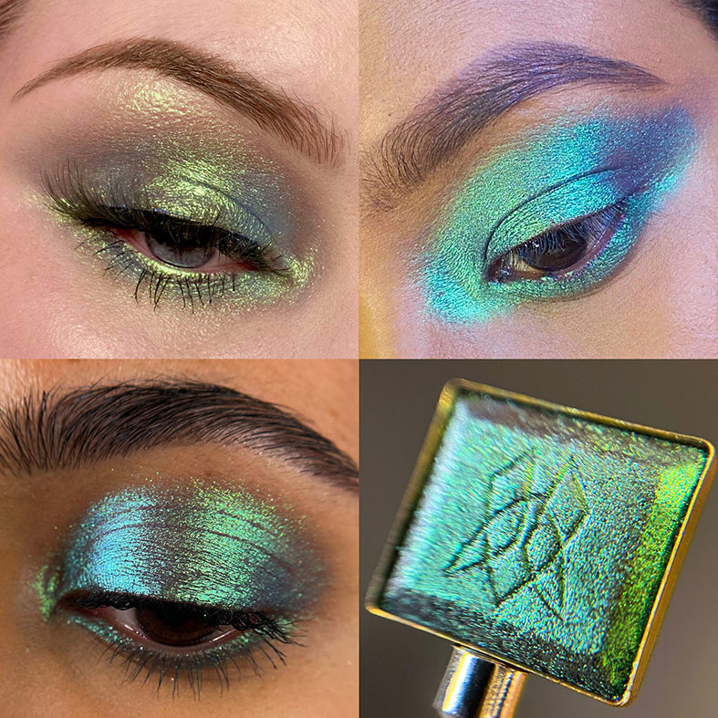 Deep Sea Treasures Eyeshadow Palette - 12 Vibrant Shades for Stunning Makeup Looks | Perfect for Party, Halloween & Cosplay