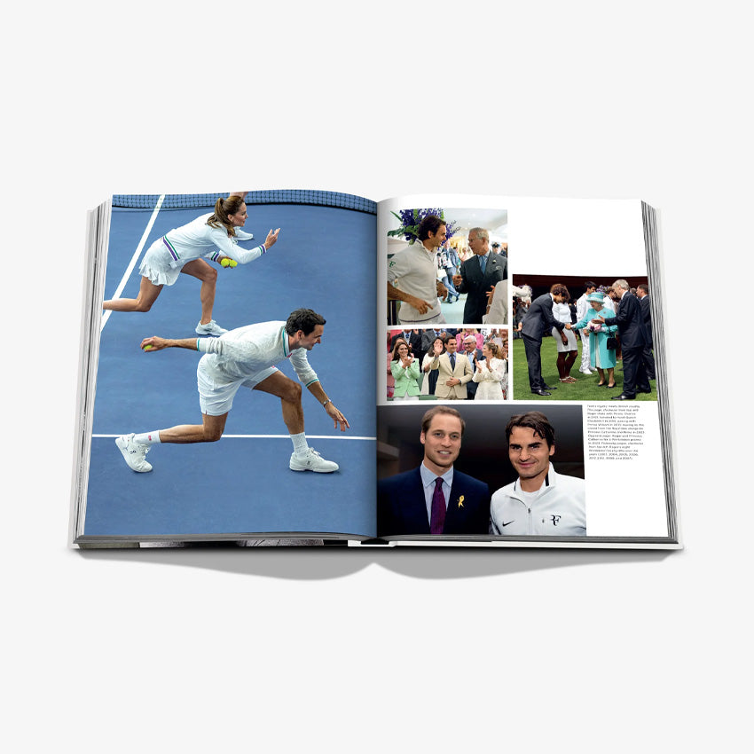 Assouline Federer Book | Roger Federer Biography & Tennis Career | Perfect Gift for Tennis Fans & Sports Enthusiasts | Coffee Table Decor & Collector's Item