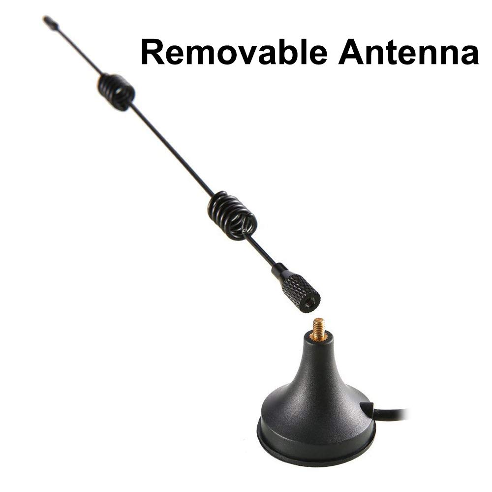 2.4GHz WiFi Antenna with Magnetic Base - 10ft SMA Male Connector, 7dBi High Gain for CCTV, IP & Wireless Security Cameras - HD Video Extension for Home & Office Surveillance