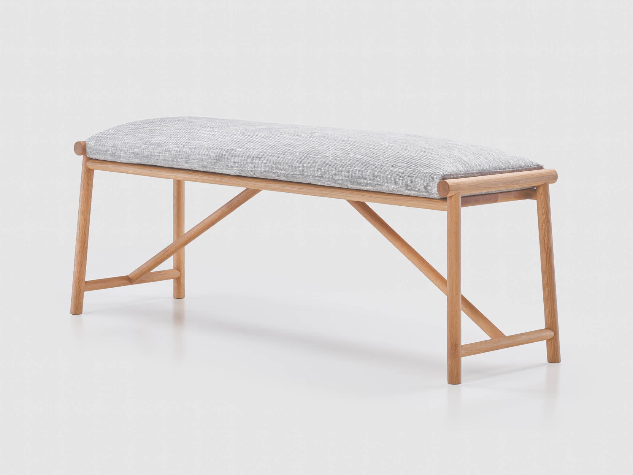 Osaka Bench - Modern Outdoor Wooden Bench for Patio, Garden & Backyard - Durable & Weather-Resistant for Relaxing & Entertaining