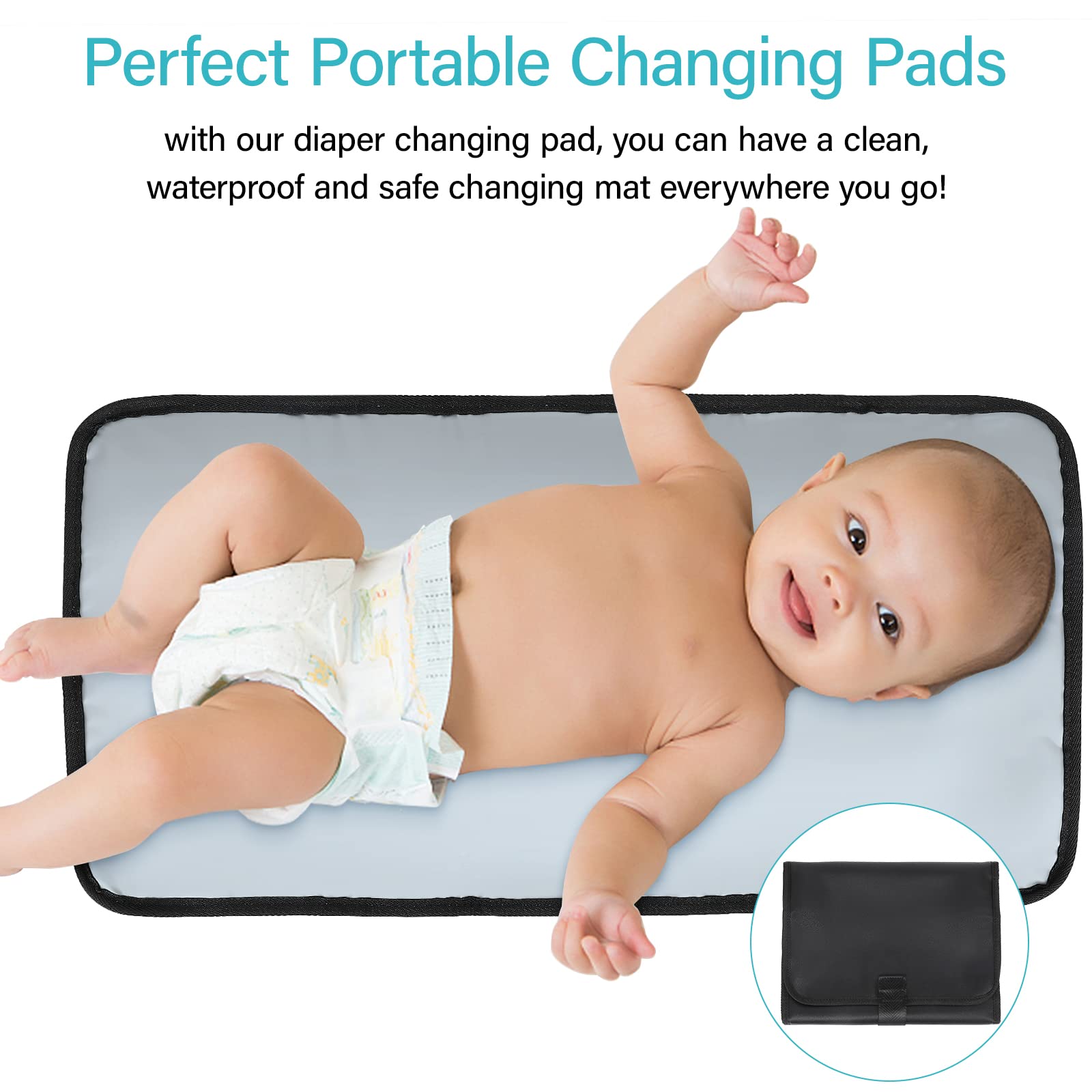 Beaulyn Leather Diaper Bag Backpack for Women - Large Waterproof Baby Bag with 14 Pockets & Changing Pad - Stylish Travel Backpack for Moms | Perfect for Daycare, Travel & Daily Use with Baby