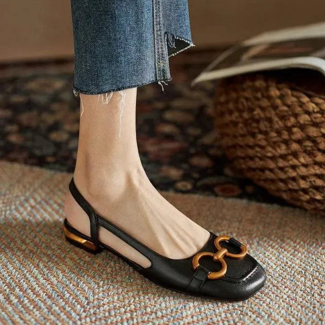 Casandra Comfortable Women's Flat Shoes - Breathable & Lightweight for Walking, Work & Everyday Wear