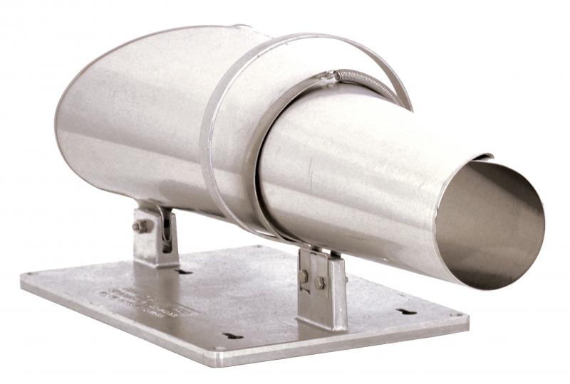 Nella Medium Stuffing Horn - Stainless Steel Sausage Stuffer for Homemade Sausages & Meat Processing - Perfect for Kitchen, BBQ & Charcuterie Making