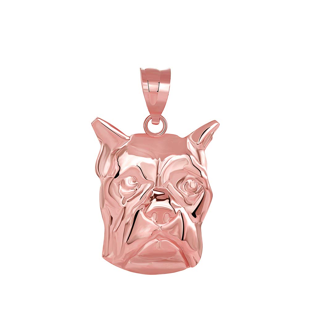 Exquisite Cute Boxer Dog Breed Puppy Face Pendant Necklace - Perfect for Pet Lovers & Dog-Themed Gifts